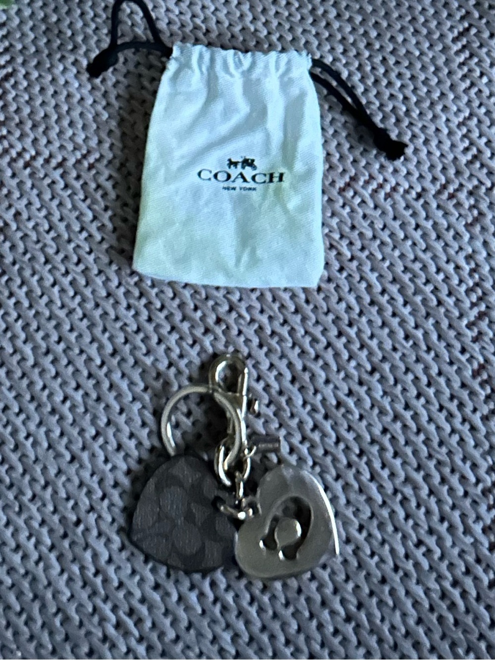 COACH EUC Key Charm/Bag Charm - Picture 3 of 4
